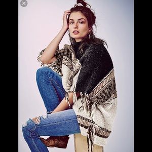 Free people poncho